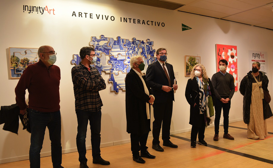 EL CORTE INGLÉS INAUGURA EXPOSICIÓN COLECTIVA DE ARTE INTERACTIVO PROMOVIDA POR INFINITY ART Y LA UPV
