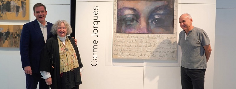 La xativina Carme Jorques inaugura a la Casa de Cultura l’exposició «D’un temps, d’un país»